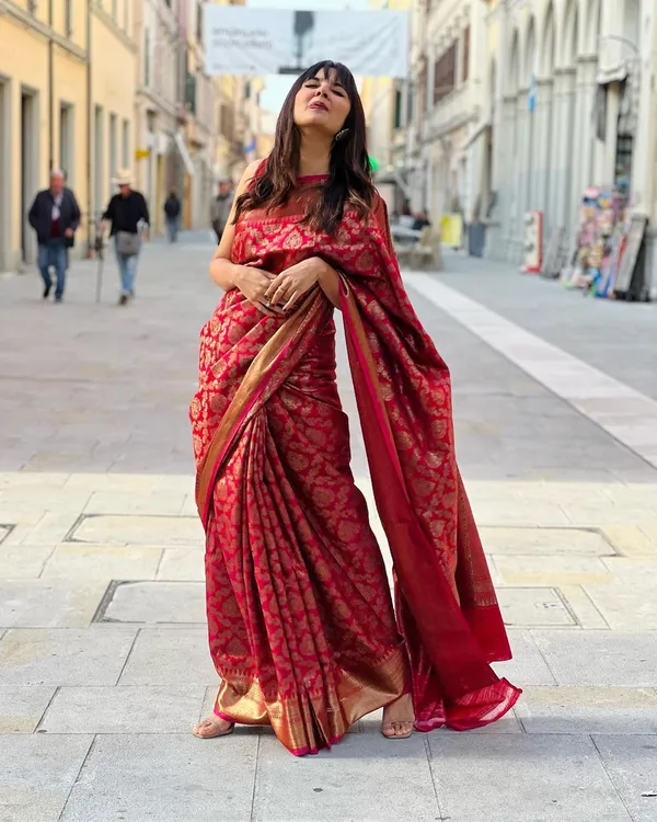 Pink_Kanjivaram_Silk_Saree_For_Women