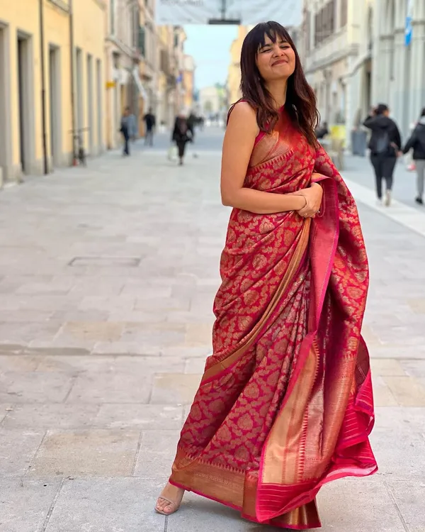Pink_Kanjivaram_Silk_Saree_For_Women