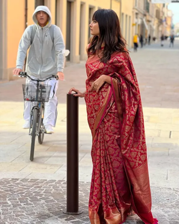 Pink_Kanjivaram_Silk_Saree_For_Women