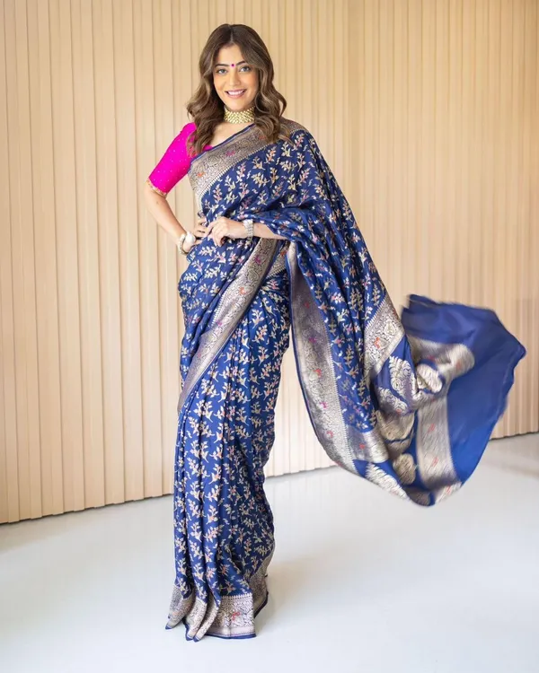 Blue_Pure_Banarasi_Saree_For_Women