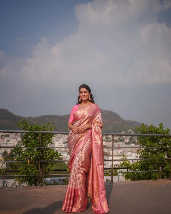 Pink_Kanjivaram_Silk_Saree_For_Women