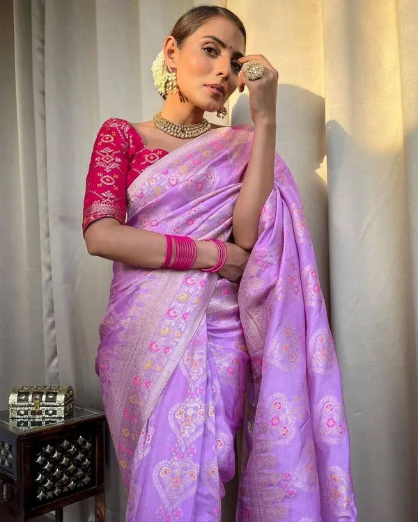 Purple_Pure_Banarasi_Saree_For_Women
