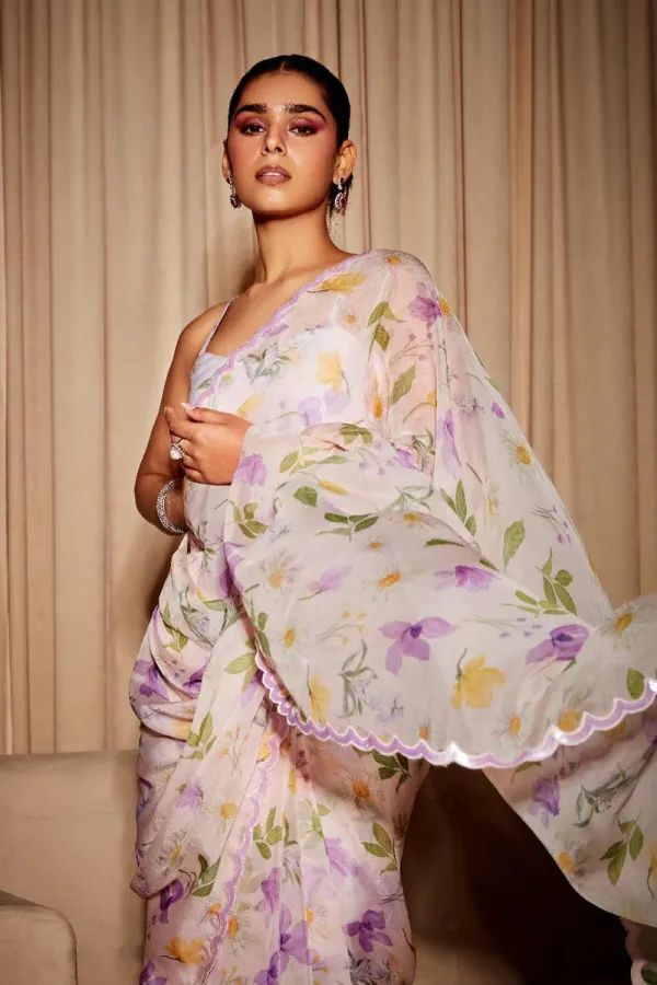 Alina_Baby_Purple_Floral_Printed_Organza_Saree_For_Women
