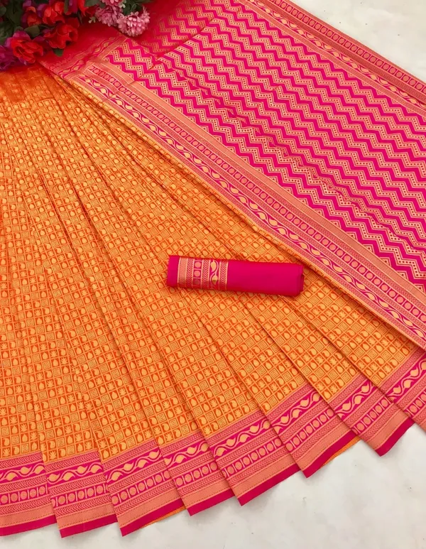 Orange_Embellished_Bollywood_Jacquard_Saree_(Orange)_For_Women