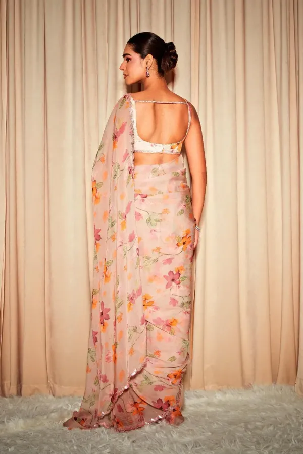 Aria_Beige_Floral_Printed_Organza_Saree_For_Women