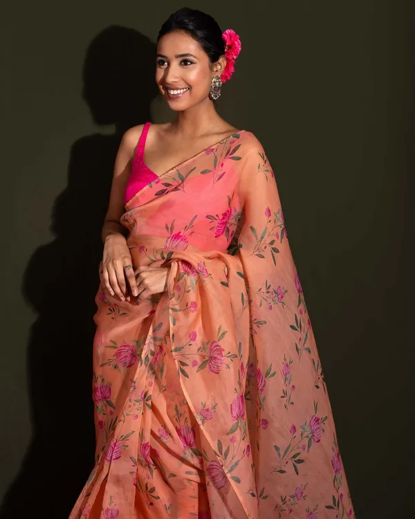 Rumi_Peach_Organza_Silk_Saree_For_Women