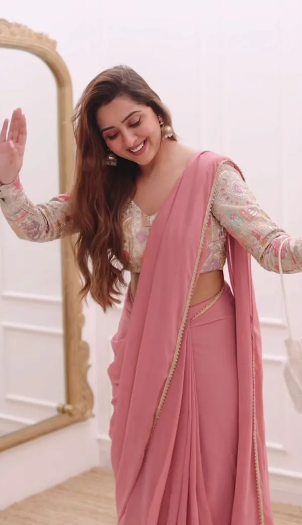 Light_Pink_Soft_Georgette_Embroidered_Saree_For_Women