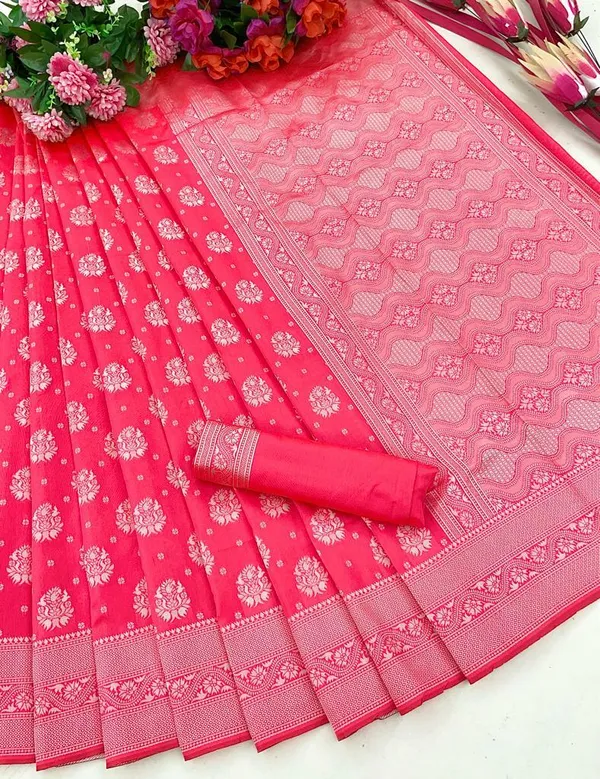 Pink_Woven_Banarasi_Jacquard_Saree_(Pink)_For_Women