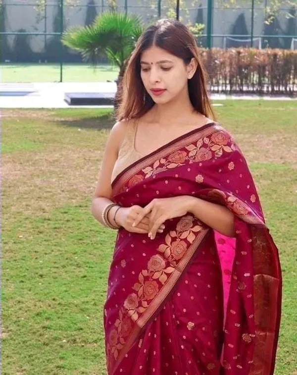 Pink_Embellished_Banarasi_Jacquard_Saree_(Pink)_For_Women