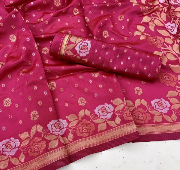 Pink_Embellished_Banarasi_Jacquard_Saree_(Pink)_For_Women