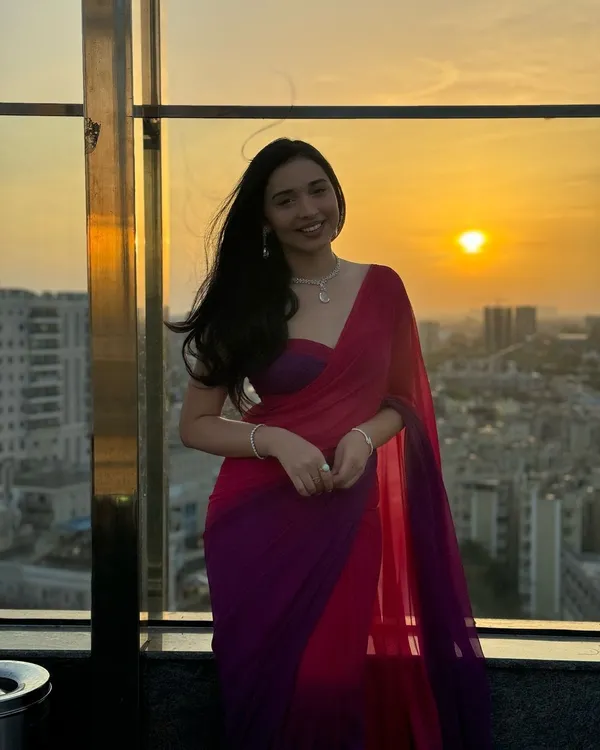 Pink_And_Purple_Trendy_1-Minute_Ready_To_Wear_Georgette_Saree_For_Women