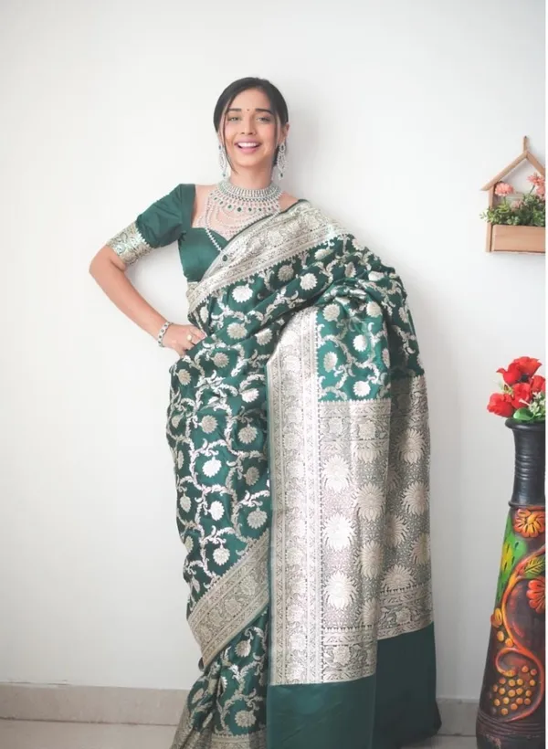 Green_1-Minute_Ready_To_Wear_Saree_For_Women