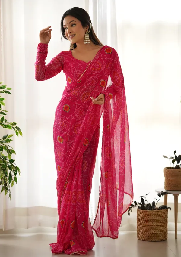 Pink_1-Minute_Ready_To_Wear_Georgette_Saree_For_Women