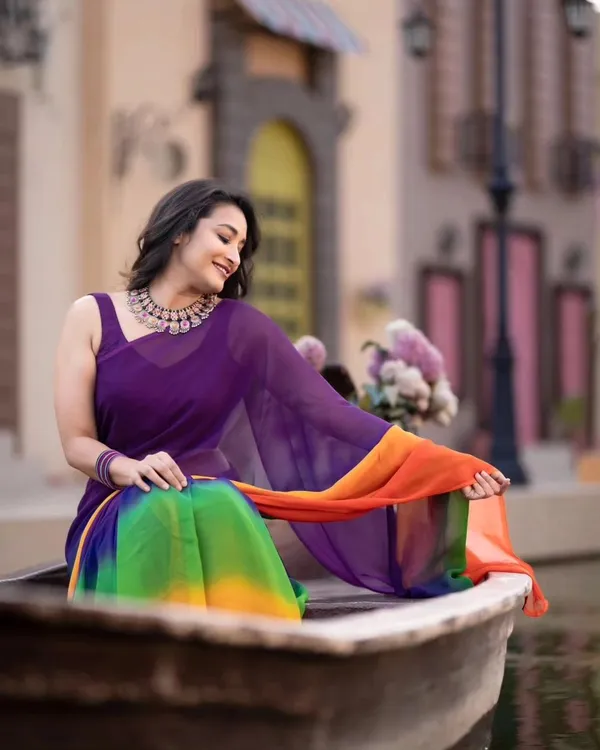 Black_1-Minute_Ready_To_Wear_Georgette_Saree_For_Women