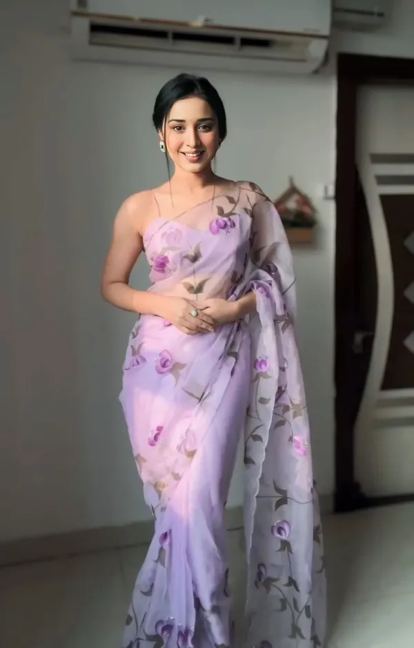 Lavender_1-Minute_Ready_To_Wear_Organza_Saree_For_Women