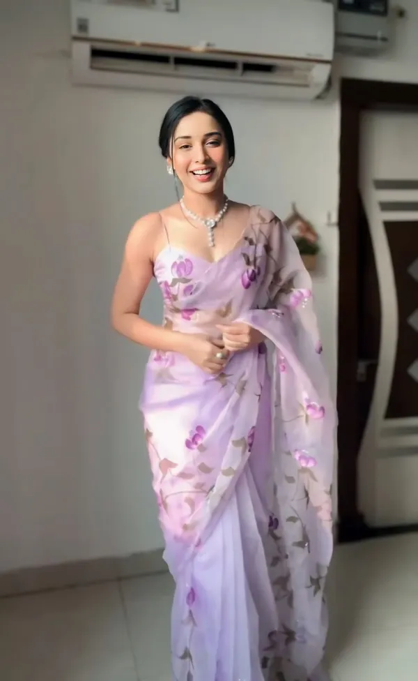 Lavender_1-Minute_Ready_To_Wear_Organza_Saree_For_Women