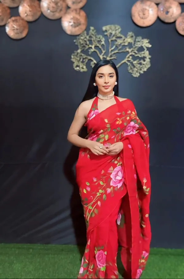 Red_1-Minute_Ready_To_Wear_Georgette_Saree_For_Women