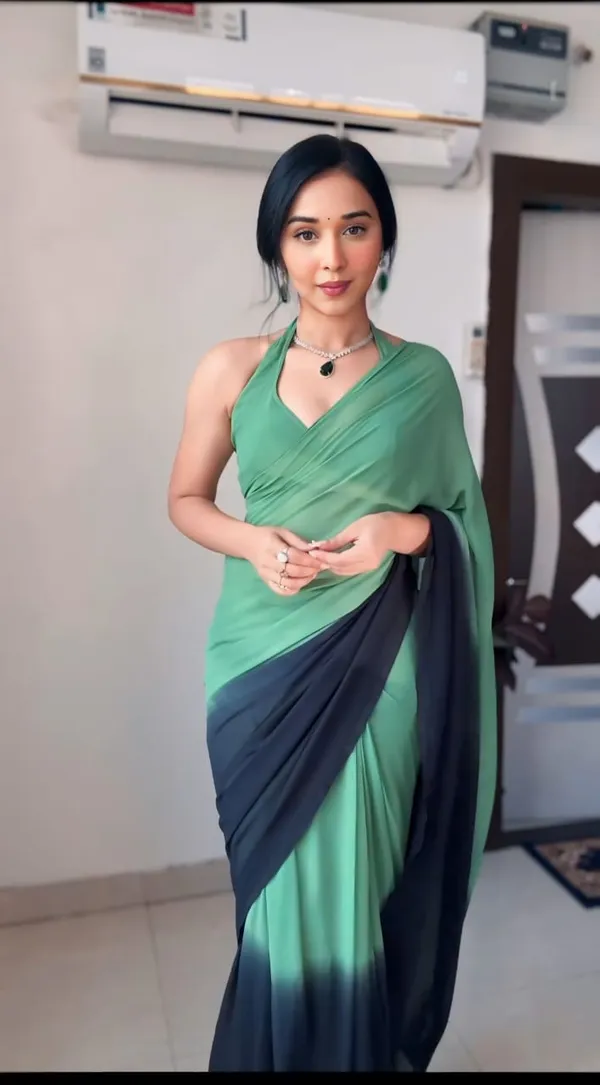 Green_1-Minute_Ready_To_Wear_Georgette_Saree_For_Women
