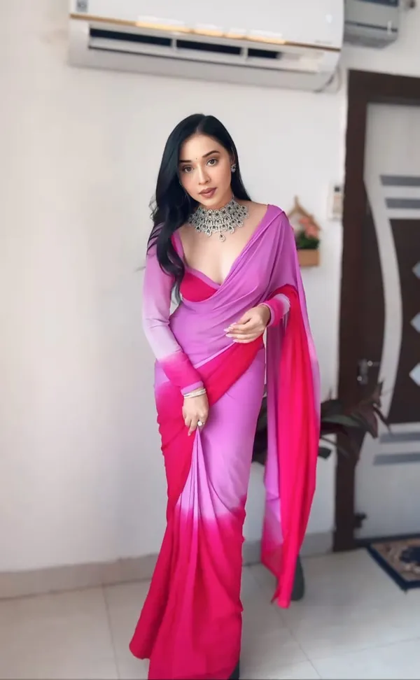 Pink_1-Minute_Ready_To_Wear_Georgette_Saree_For_Women