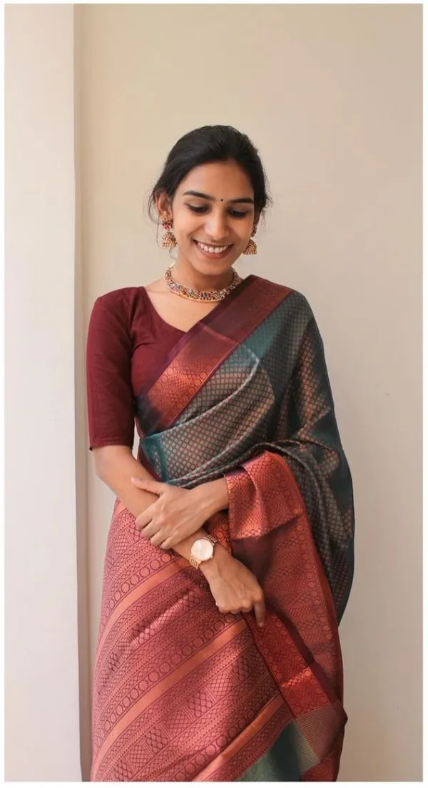 Grey_Riddi_Creation_Embellished_Banarasi_Jacquard_Saree_(Grey)_For_Women