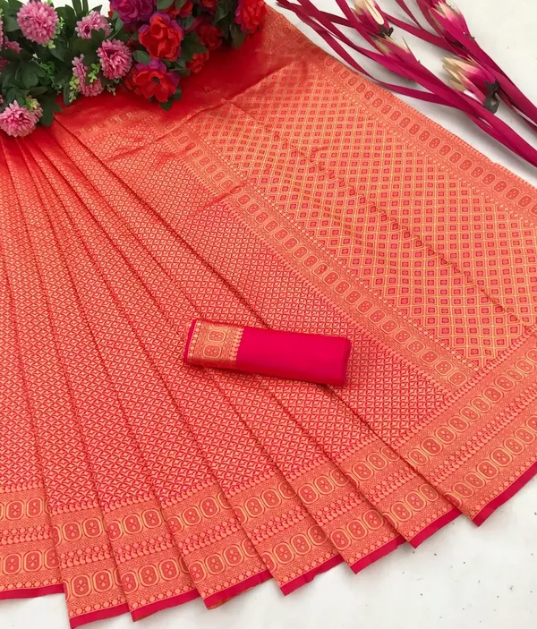 Pink_Embellished_Banarasi_Jacquard_Saree_(Pink)_For_Women