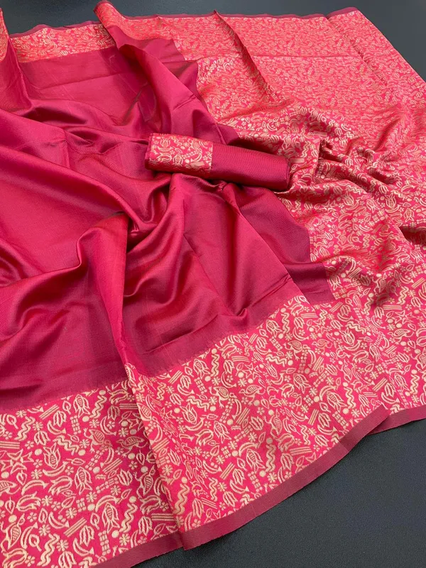 Pink_Pure_Banarasi_Saree_For_Women