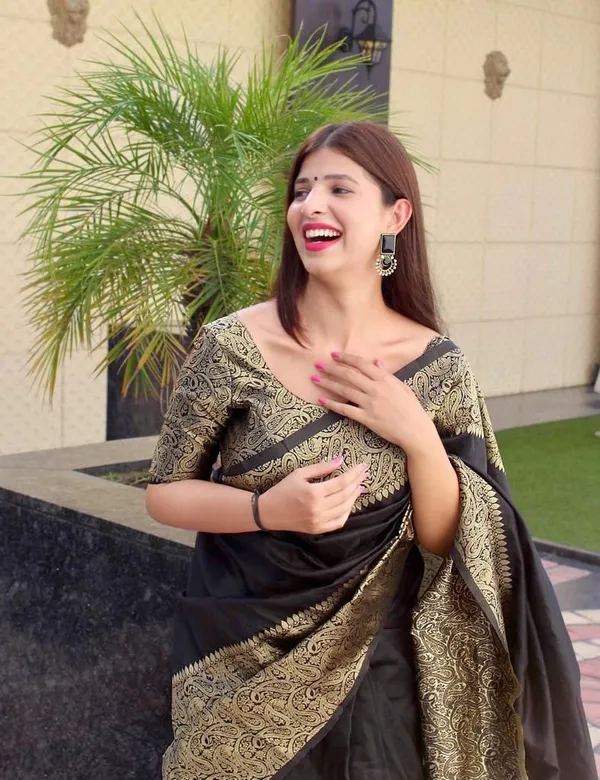 Black_Kanjivaram_Silk_Saree_For_Women