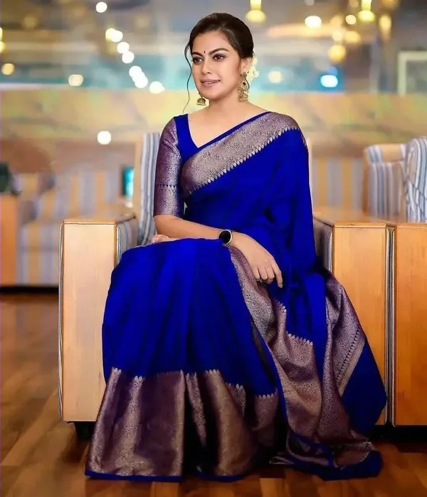 Royal_Blue_Pure_Banarasi_Saree_For_Women