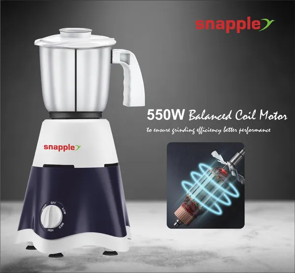 Premium_Mixer_Grinder_|_550_Watts_|_2_Jars_|_White_&_Blue