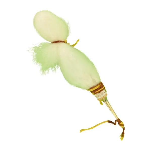 MAYAPURI_White_Chawar_For_Pooja_|_Brass_Handle_Chavar_Sahib_|_Chaur,_Deities_Fan,_Hair