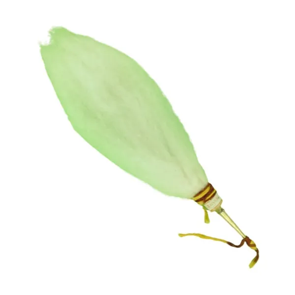 MAYAPURI_White_Chawar_For_Pooja_|_Brass_Handle_Chavar_Sahib_|_Chaur,_Deities_Fan,_Hair