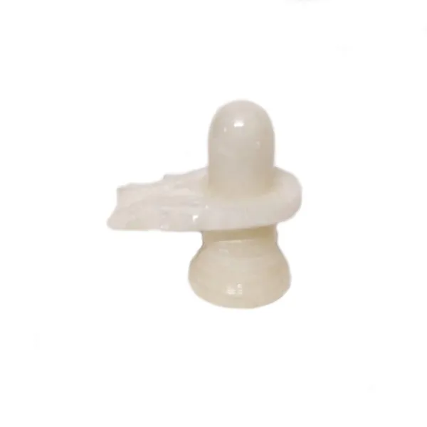 White_Marbel_Stone_Shiv_Lingam_/Shiv_Ling_/Shiva_Linga_For_Home_/Office_Pooja