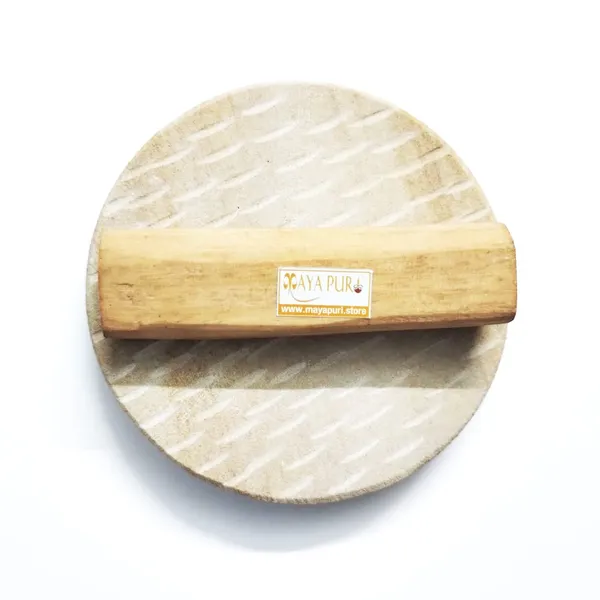 MAYAPURI_Design_Sandalwood_Board_/Chandan_Pata_With_1_Chandan_Stick,_Board_(Carved_Design)