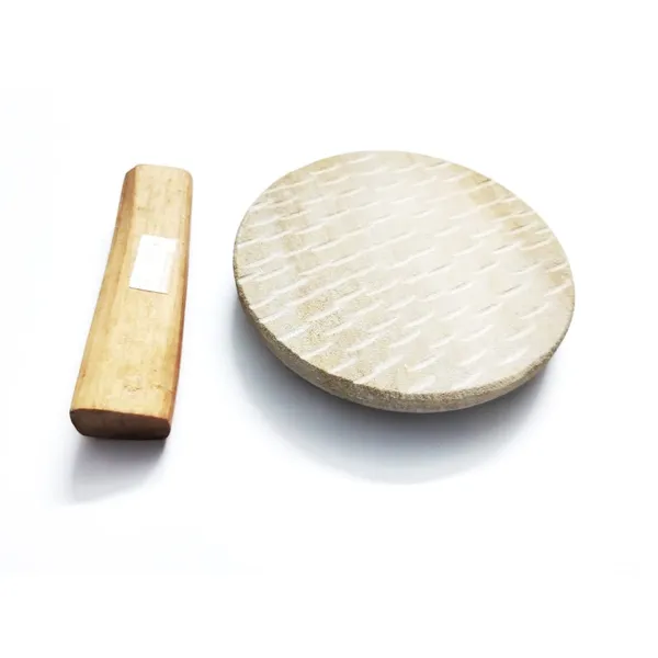 MAYAPURI_Design_Sandalwood_Board_/Chandan_Pata_With_1_Chandan_Stick,_Board_(Carved_Design)