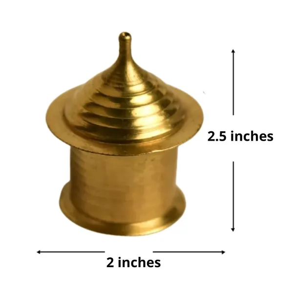 Golden_Handmade_Sindur_Box_|_Sindoor_Dibbi_/Kumkum_Dani,_Brass_Traditional
