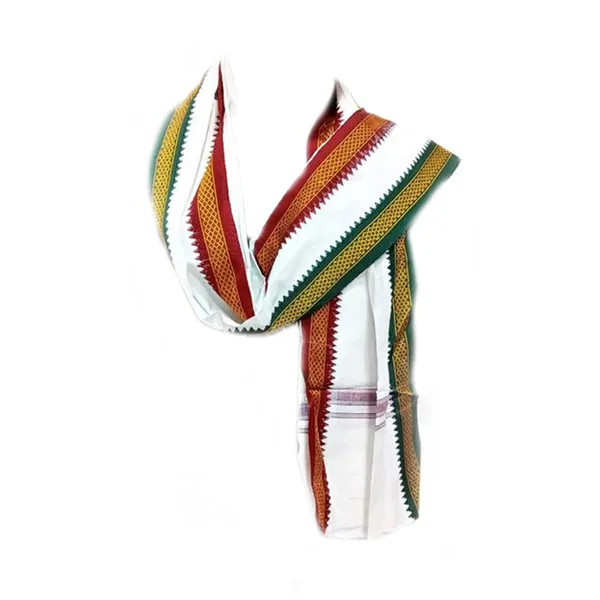 MAYAPURI__Pure_Cotton_Traditional_Handloom_Utari_/Gamcha_/Uttari_Or_Gamchha_/Gamucha_/Towel_-_Pack_Of_6