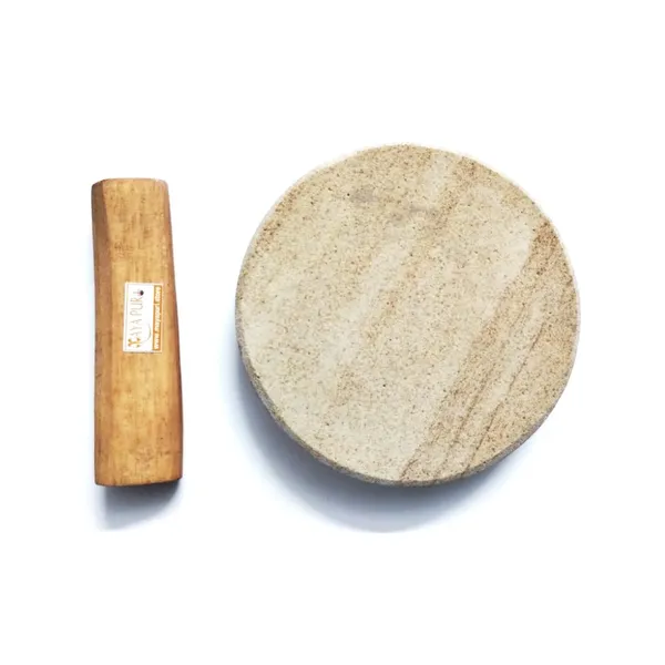 MAYAPURI_Plain_Design_Sandalwood_Board_/Chandan_Pata_With_1_Chandan_Stick,_Board