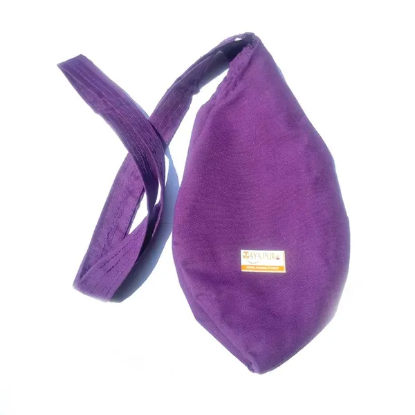 Grape_Purple_Khadi_Cotton_Japa_Mala_Bag_/Chanting_Bag_Or_Beads_Bag_With_Sakshi_Mala_Counter