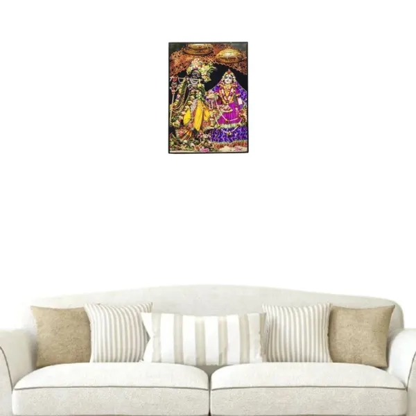 Black_Iskcon_Radha_Krishna_Framed,_Religious_Painting_|_Home_Decorative