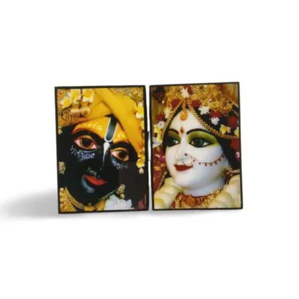 MAYAPURI_Iskcon_Radha_Krishna_Framed,_Home_Decorative_Religious_Painting