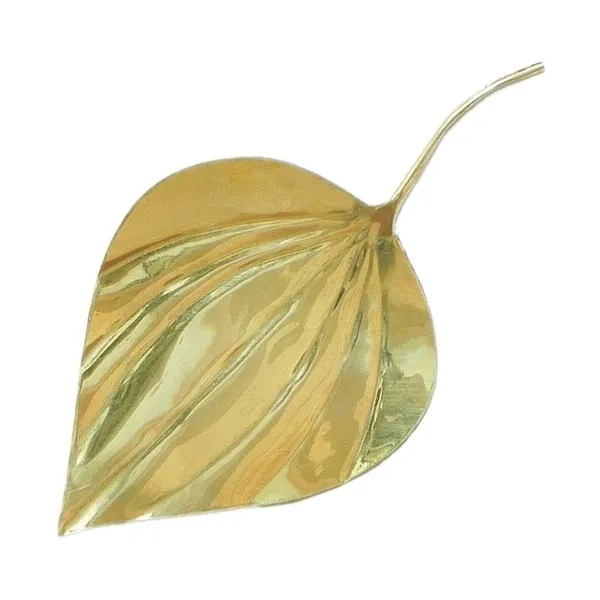 MAYAPURI_Brass_Pan_Patta_Or_Betel_Leaf_Used_In_Worship_Of_Maa_Lakshmi_Puja_(Pack_Of_1)