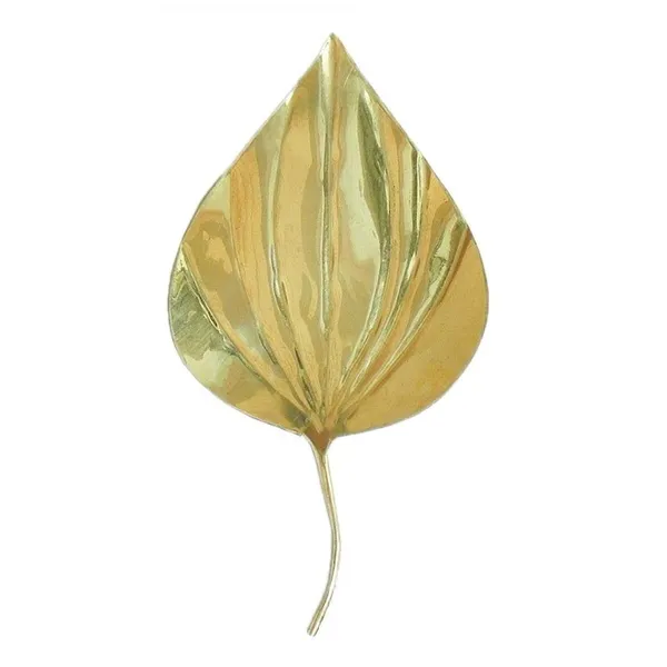 MAYAPURI_Brass_Pan_Patta_Or_Betel_Leaf_Used_In_Worship_Of_Maa_Lakshmi_Puja_(Pack_Of_1)