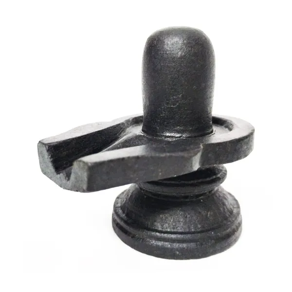 MAYAPURI_Original_Rare_Baleswar_Black_Stone_Shiva_Lingam_for_Home_&_Office_Pooja_(2.5_Inches)