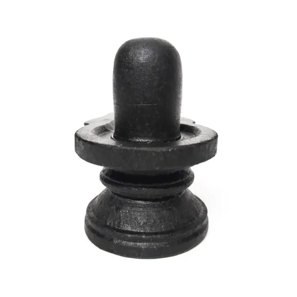 MAYAPURI_Original_Rare_Baleswar_Black_Stone_Shiva_Lingam_for_Home_&_Office_Pooja_(2.5_Inches)