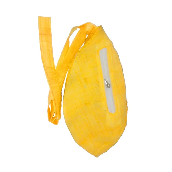 Energy_Yellow_Khadi_Cotton_Chanting_Bag_/Japa_Mala_Bag_With_Sakshi_Mala_Counter