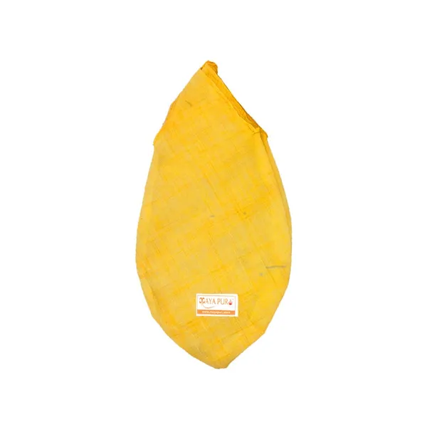 Energy_Yellow_Khadi_Cotton_Chanting_Bag_/Japa_Mala_Bag_With_Sakshi_Mala_Counter