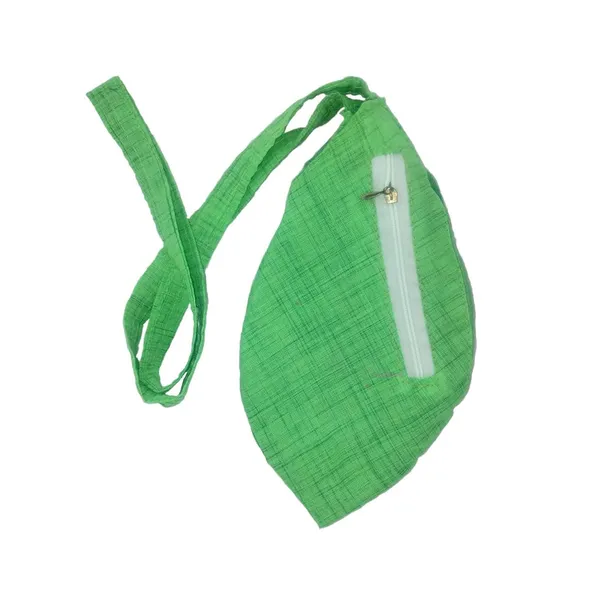 MAYAPURI_Paris_Green_Khadi_Cotton_Chanting_Bag_/Japa_Mala_Bag_With_Sakshi_Mala_Counter