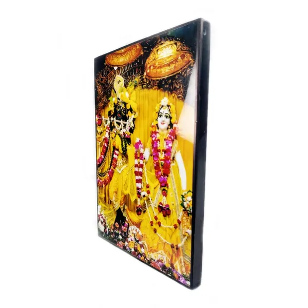 MAYAPURI_Iskcon_Radha_Krishna_Photo_Framed,_Religious_Painting_|_Home_Decorative