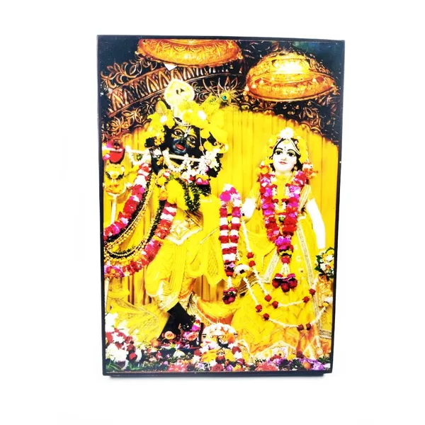 MAYAPURI_Iskcon_Radha_Krishna_Photo_Framed,_Religious_Painting_|_Home_Decorative