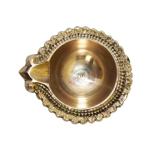 MAYAPURI_Brass_Handcrafted_Diya,_Traditional_Pital_Pradip,_Decorative_Brass_Oil_Lamp_|_Diwali_Decorations_-_Pack_Of_4